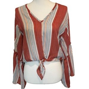 Anthropologie Lavender Fields Boho Top. Size M